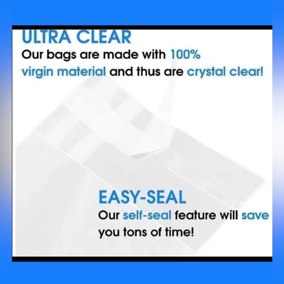 Clear Bags 150 Assorted Bags 🌿🆕🌿W/Bonus 💯 Stickers Included - Picture 14 of 16